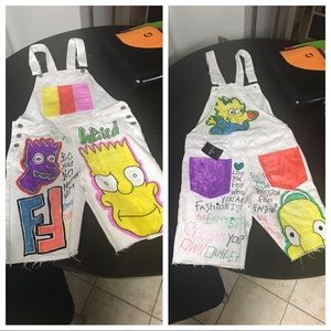 Men’s forever 21 overalls